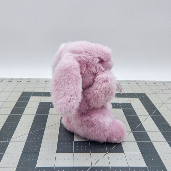 Charter Club Bunny Rabbit Plush Lavender Purple 6 Inch Sound Box Non Working - Picture 4 of 11